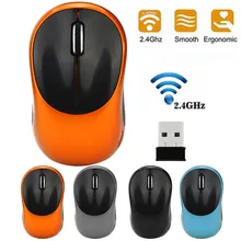 Игровая мышь для портативных игр 2,4 ГГц 3D беспроводная оптическая мышь для ПК Игровые ноутбуки Новые игровые беспроводные мыши с usb-приемником