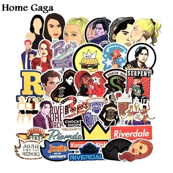 

20sets/lot Homegaga 35pcs/set Riverdale tv show fans gift decoration Sticker DIY scrapbooking Laptop Phone decal Sticker D1667
