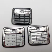 Новое главное меню английский или клавиатура с русским шрифтом кнопки клавиатуры чехол Корпус для Nokia N73