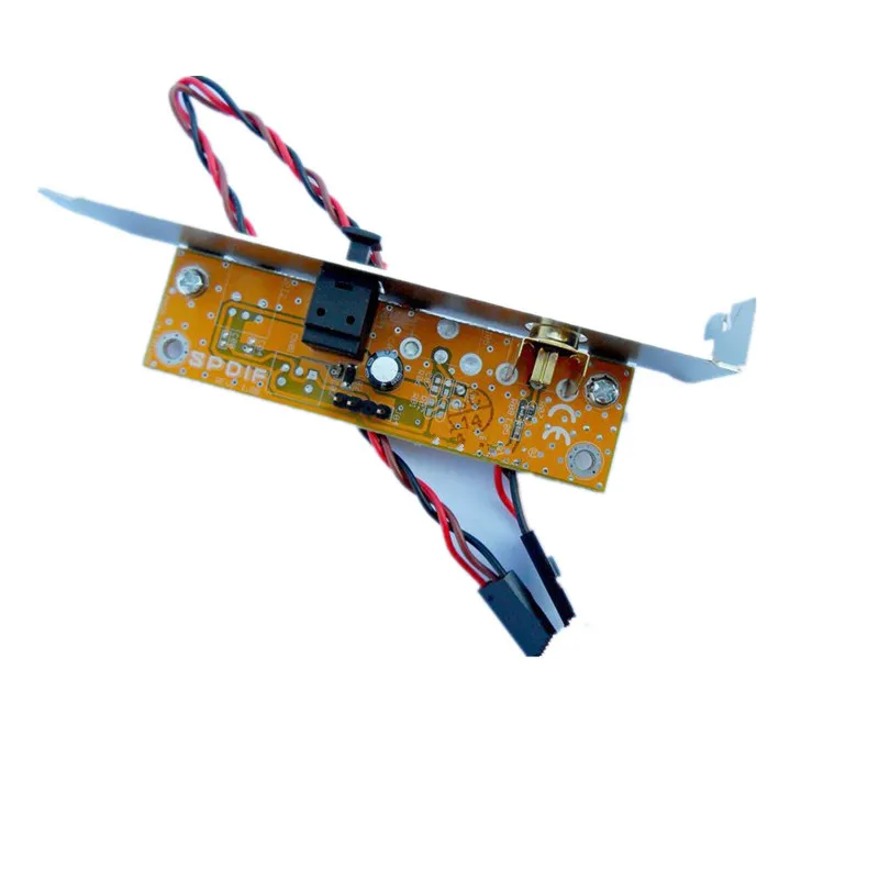 

SPDIF RCA Out Motherboard Cable Bracket Plate Cable Bracket for ASUS MSI ECS free shipping