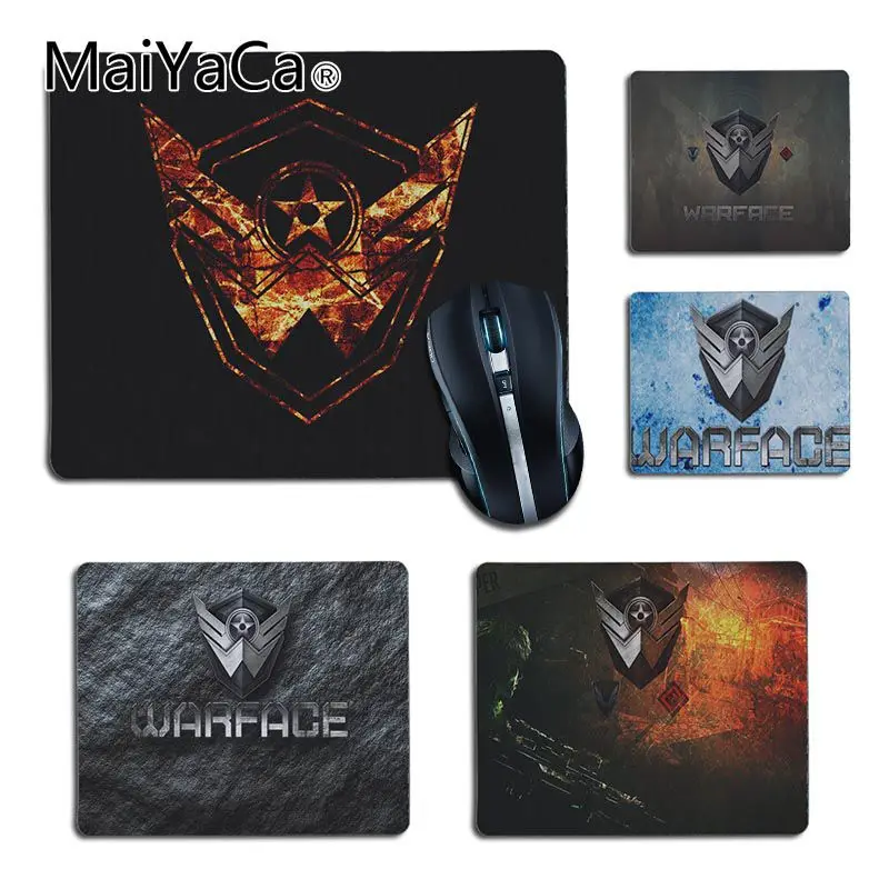 MaiYaCa warface игровой логотип силиконовый коврик для мыши игры LOL любовник