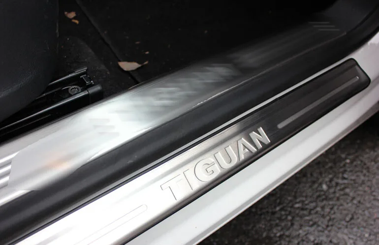 Накладка на пороги из нержавеющей стали для VW Tiguan 2009 2010 2011 | Автомобили и