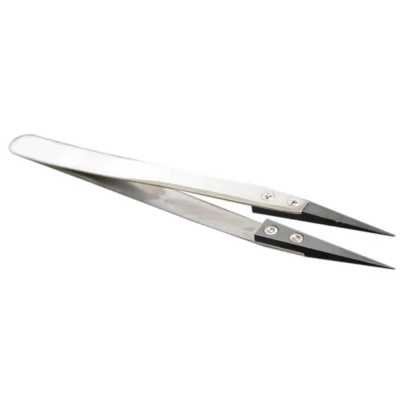 

Electronics Cigarette Assembly Tools Heat Resistant Tweezer Type Ceramic Tweezers Rebuild Tool Heat Resistant Ceramic Tweezers