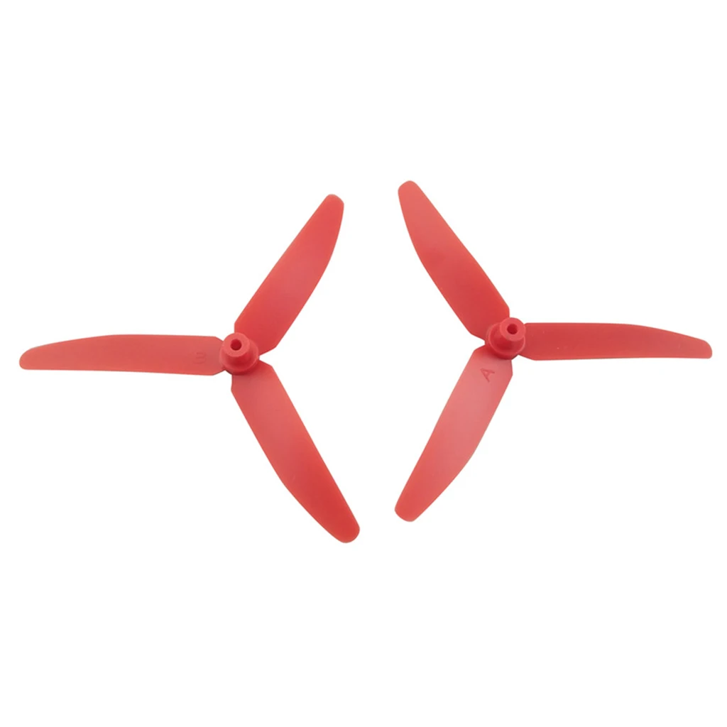 Durable 4 Pcs 3-leaf Propeller Prop for Hubsan X4 H502S H502E CW CCW Propeller Prop RC Helicopters Parts Replacement Accessories