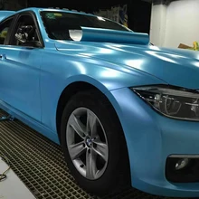 Premium Quality Electro-optic Metallic Film vinilo coche automotive vinyl wrap with Air Bubble 1.52x18m/roll Sky Blue