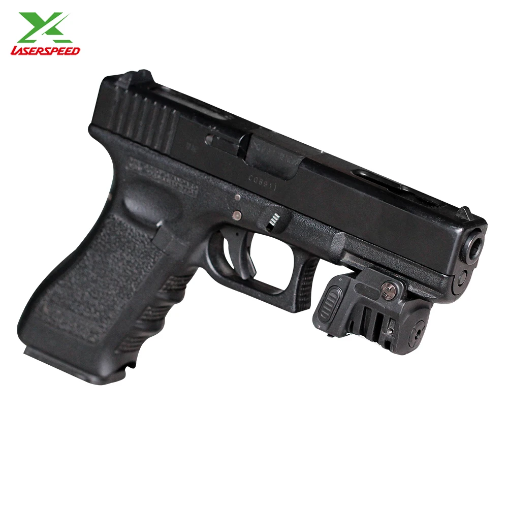 Drop shipping Laserspeed adjustable self defense tactical mini rail mounted pistol red aiming rechargeable laser sight Drop shipping Laserspeed adjustable self defense tactical mini rail mounted pistol red aiming rechargeable laser sight