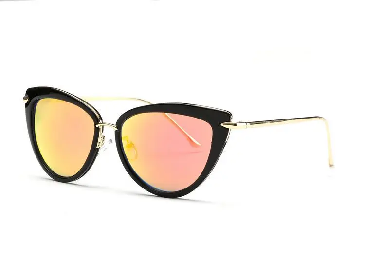 AEVOGUE, новинка, сплав, дужки, солнцезащитные очки для женщин, высокое качество, солнцезащитные очки,, фирменный дизайн, Gafas Oculos De Sol, UV400, AE0269 - Цвет линз: NO3