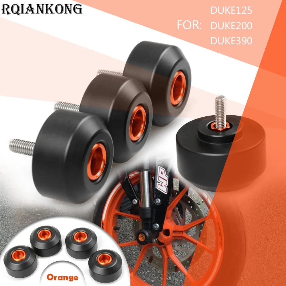 For KTM DUKE 125 200 2013-2018 2014 2017 DUKE 390 2012-2016 2018 Motorcycle Fall Protection Frame CNC Sliders Accident Protector