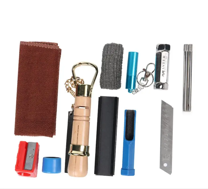 

MASTER Billiard Repair Tool Suit Pool Tip Repair Tool Change Tip Pool Cues Tip Replacement Set Tip Repair Set Billiard Accessory