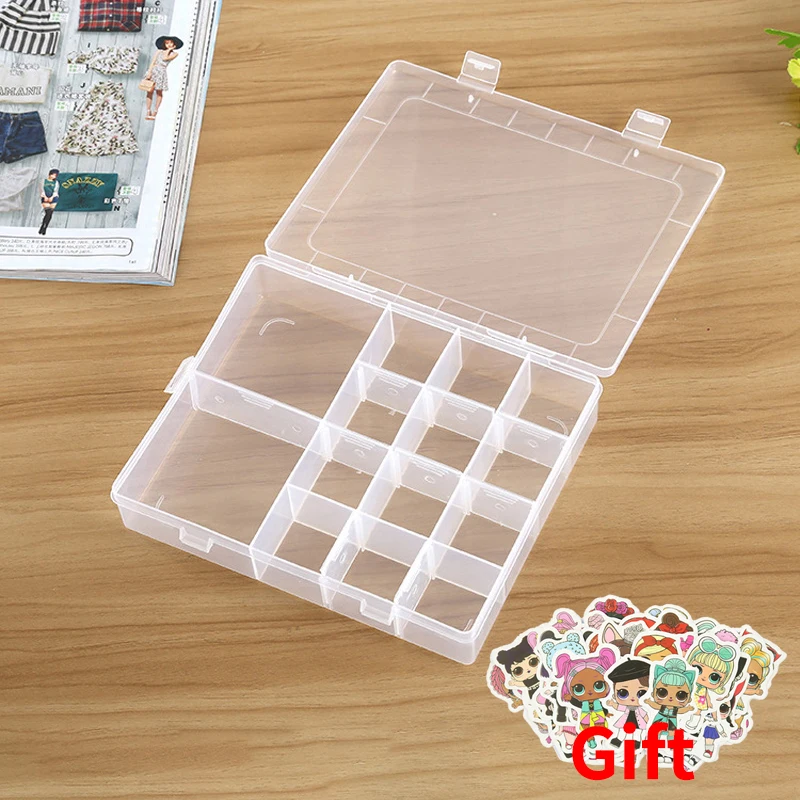 

Bins&Things Toy Storage Organizer Case Compatible with VS LOL Dolls Shopkins and LPS Figures Blocks Case
