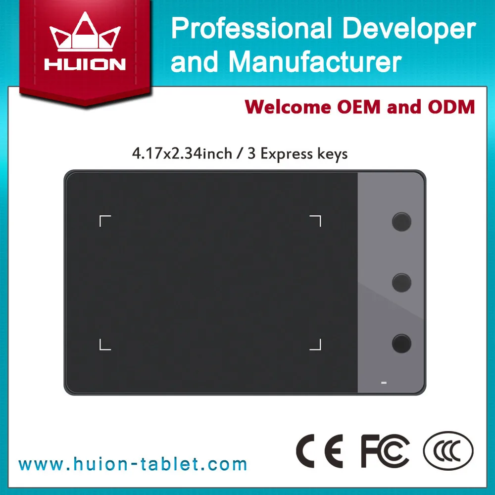 Ship from RU New HUION H420 4 x 2 23 Professional Signature Graphics Tablets Digital Pen