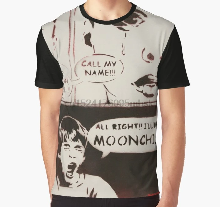 

All Over Print 3D Tshirt Men Funny T Shirt MrMAHAFFEY'S Moonchild Neverending Story Comic Style Graphic T-Shirt