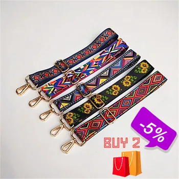 Nylon couleur femmes sac sangle pour bandoulière réglable sac accessoires poignée épaule cintre sac à main sangles pour sacs ceinture W239