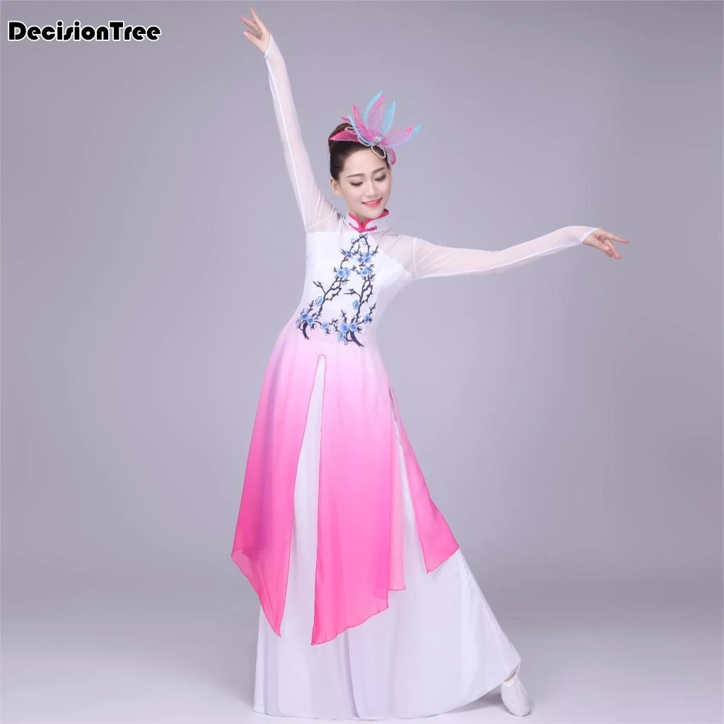 Китайский традиционный ханьфу косплей костюм для женщин древняя династия Хань стдуент сценическое платье Китайский народный танец наряд Тан