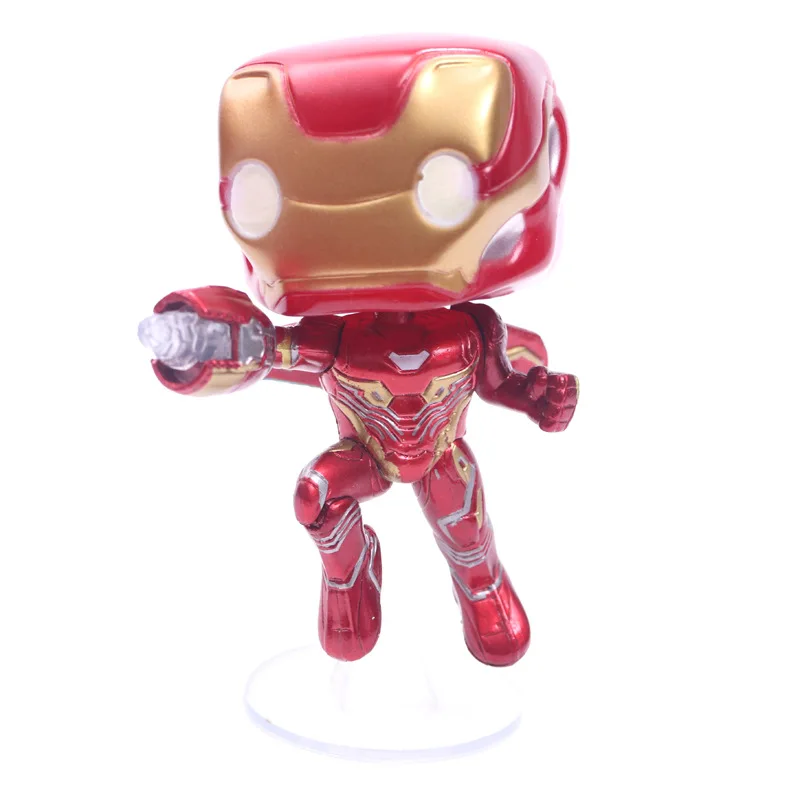 FUNKO POP Marvel Мстители 3-Infinite War Человек-паук Грут Железный человек-рейтеон фигурка Коллекционная модель игрушки для подарка