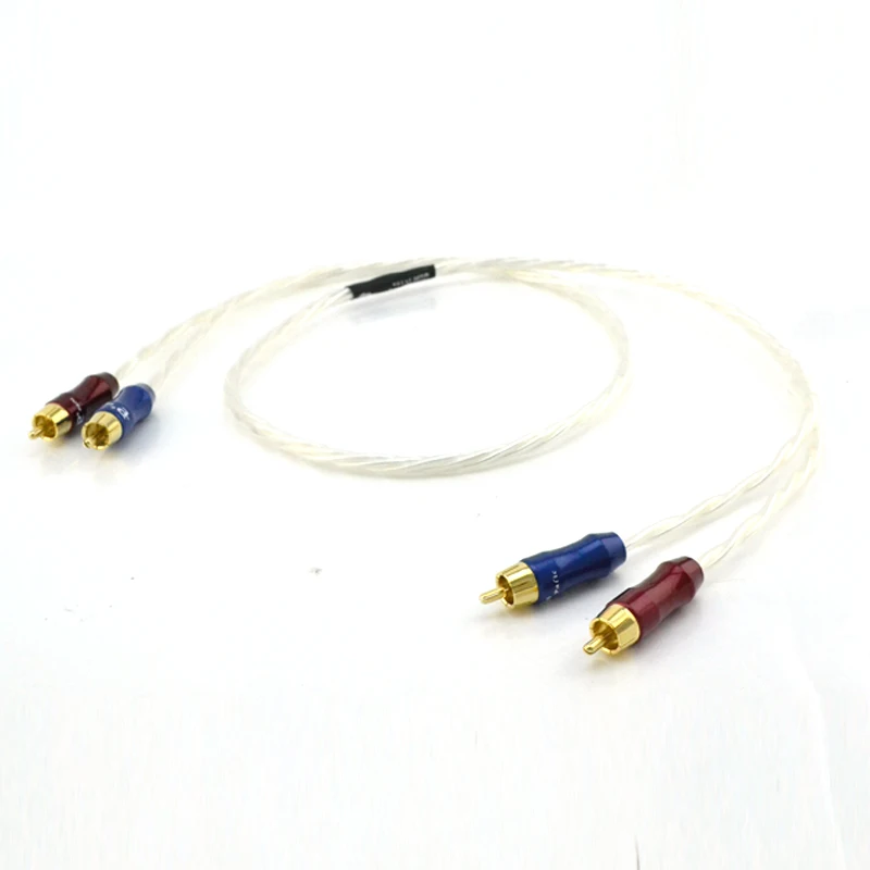 Hifi audio Gold plated RCA plug connector Nordost Odin audio RCA Interconnect Cable Hifi audio Gold plated RCA plug connector Nordost Odin audio RCA Interconnect Cable