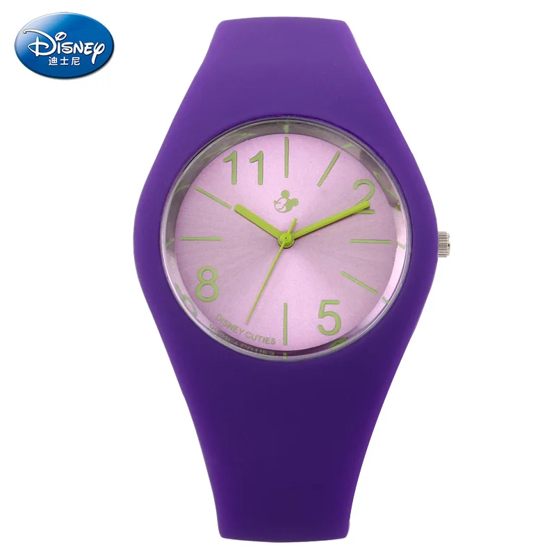 Оригинальные детские кварцевые часы Disney водонепроницаемые до 30 м для мальчиков и