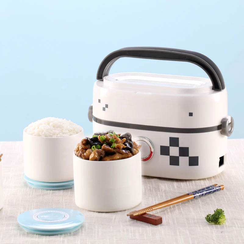 mini ceramic electric lunch box can be inserted into the electric