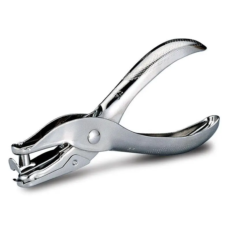 general hand held single hole punch pvc card punch plier testificate ic