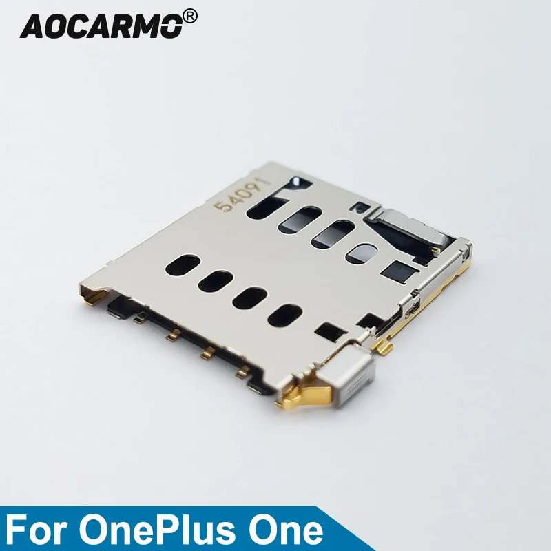 Устройство для чтения SIM-карт Aocarmo слот-держатель разъем OnePlus One A0001 1 + запасная