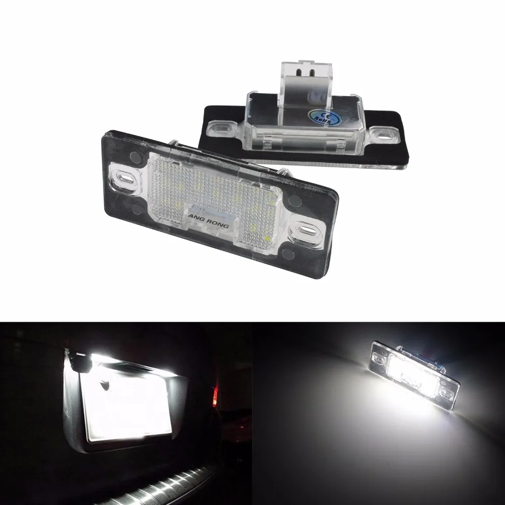 ANGRONG 2x Canbus Светодиодная лампа для номерного знака (CA204) Audi TT / TTS 8J 07 10 VW Golf Tiguan Passat
