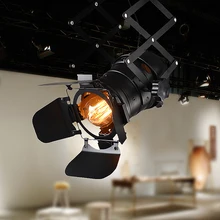 Лампа для искусства трек светильник Ретро пространство современный минималистский американский кантри промышленный персонализированные Точечные светильники магазин одежды потолок