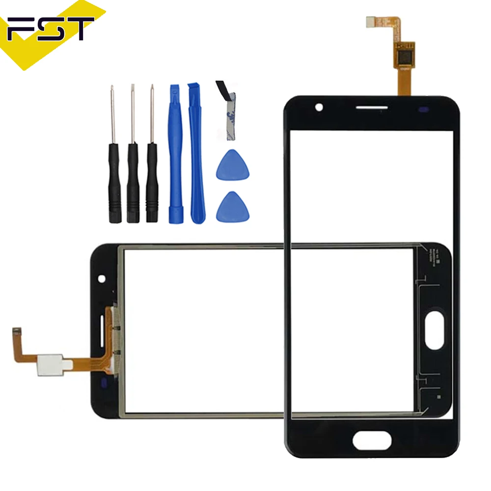 

Black/White Touchscreen For Oukitel K8000 Touch Screen Digitizer Touch Panel Glass Sensor For K8000 Phone Repair +Free Tools