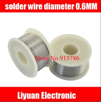

2pcs High quality solder wire / maintenance solder cable diameter 0.6MM Purity: 63% Volume 1 100 g