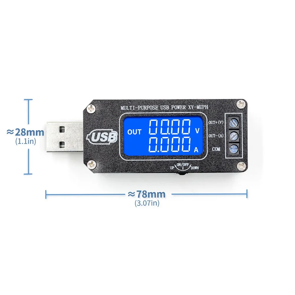 Buy DC-DC CNC USB buck-boost power supply voltage regulator module 5V to 3.3V 9V 12V 24V desktop power module