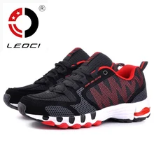 LEOCI Big Size 35-48 Running Shoes For Men Women 2016 Summer Air Mesh Breathable Sport Shoes Running Athletics Sneakers Shoe