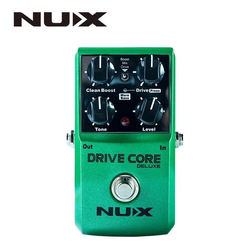 NUX Drive Core Deluxe Overdrive Classical Electronic Pedal Guitar Effect Pedal Mixture of Boost Overdrive Sound True Bypass NUX Drive Core Deluxe Overdrive Classical Electronic Pedal Guitar Effect Pedal Mixture of Boost Overdrive Sound True Bypass