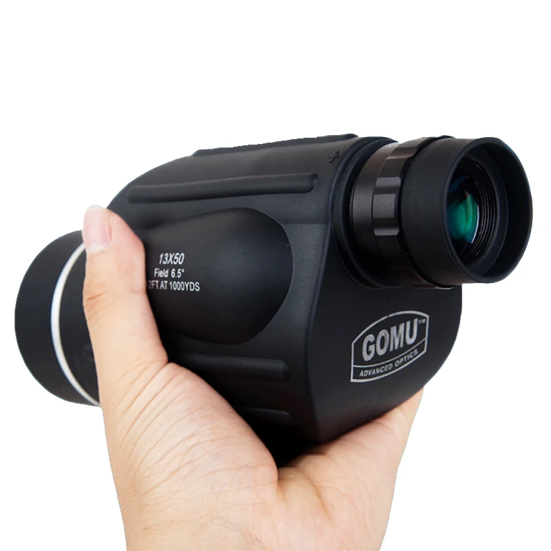 GOMU 13x50 binoculars with rangefinder waterproof telescope distance
