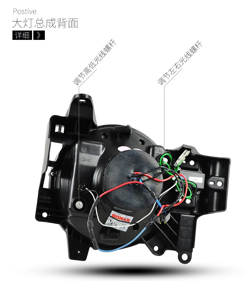 Doxa автомобильный Стайлинг для Toyota 16-17 Cruiser фары для Land Cruiser фара led DRL Передняя светодиодная двойная линза двойной луч