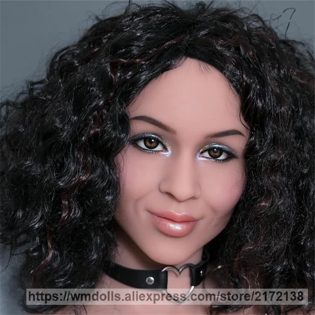 Wmdoll Realistic Oral Sex Head Silicone Dolls Heads Lifelike Sexy Smiley Face Adult Love Doll