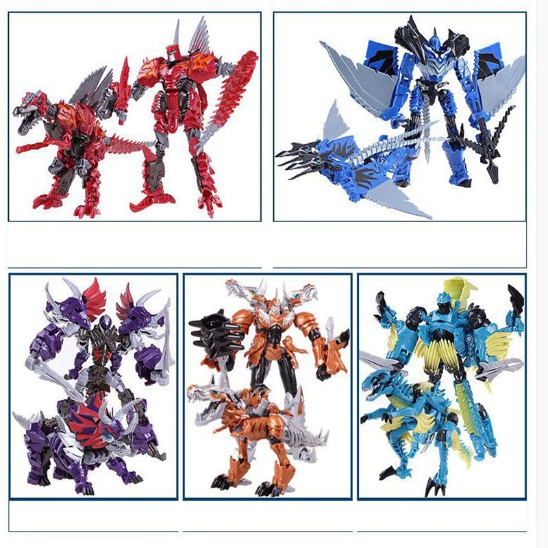 

original transformation Robot Toys PVC Action Figure Toys dinosaur transformation Car Robot Model toys For Children Toys Gifts