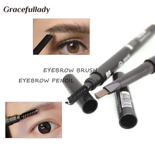 Makeup tool Eyebrow Tint with Eyelash brush Cosmetics Natural Long Lasting Paint Tattoo Eyebrow Waterproof Eyebrow Pencil