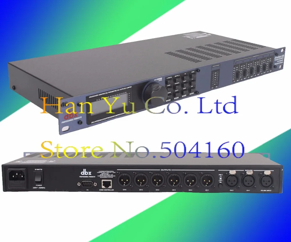 

DBX260 Digital Audio Processor Graphic Equalizer Signal Processor Stage Performances KTV Sound Equipment Systems Engineering mic