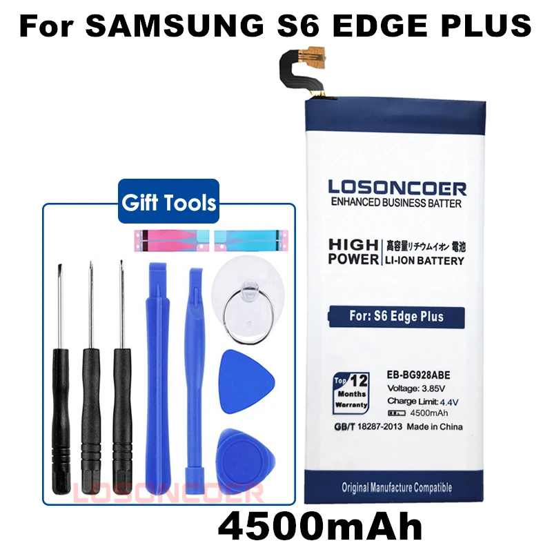 

4500mAh EB-BG928ABE For Samsung GALAXY S6 Edge Plus G9287C G928T G928V G9280 G928F G928A G928S G928L G9287 Edge+ G928P Battery