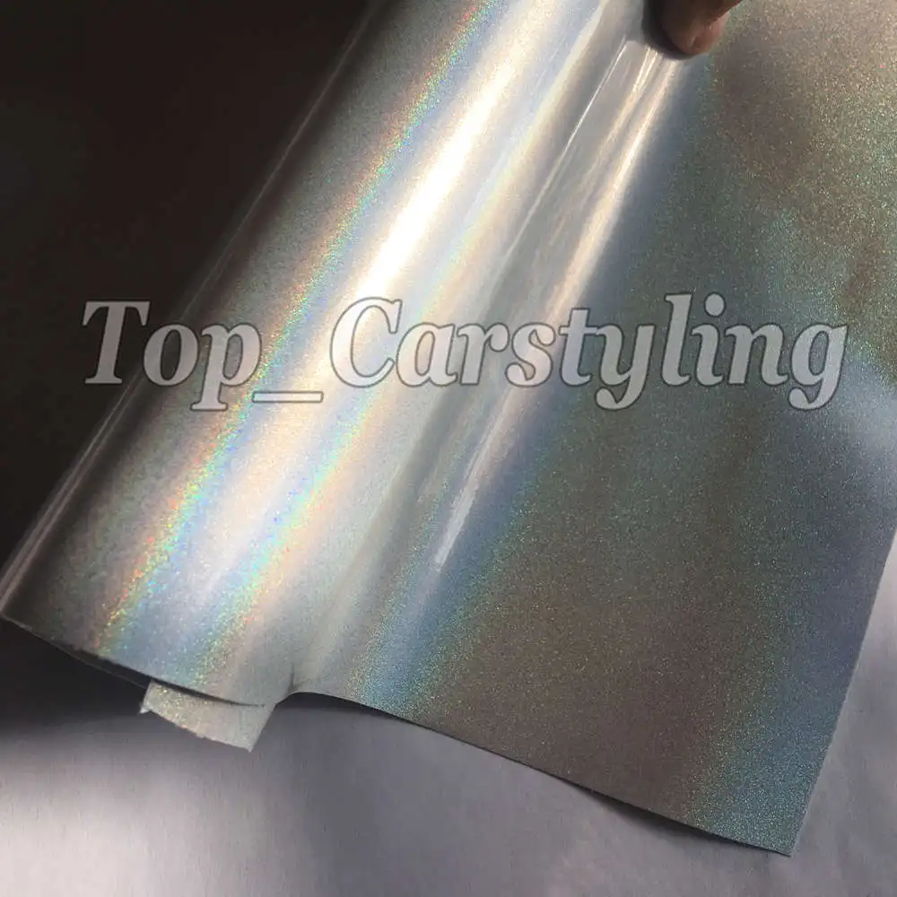 3M Psychedelic  GLOSS WHITE FLIP CAR WRAP FOIL CAR STYLING COVERING COAT (5)