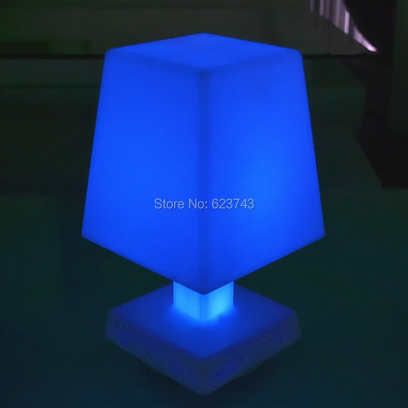 

4 pcs/lot Fashion rechargeable remote control cordless LED mood light table lamp for bedroom baby led night desk light