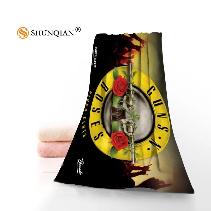 

Custom Guns N' Roses Towels Microfiber Fabric Popular Face Towel/Bath Towel Size 35x75cm, 70x140cm Print your picture