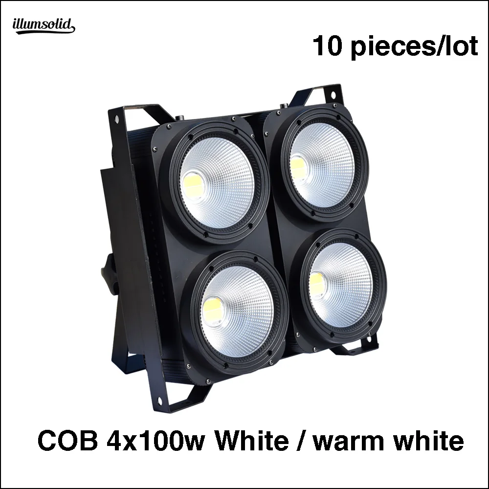

10pcs/lot 4x100w cob Professional Par Lights 4eyes COB DMX Stage Lighting