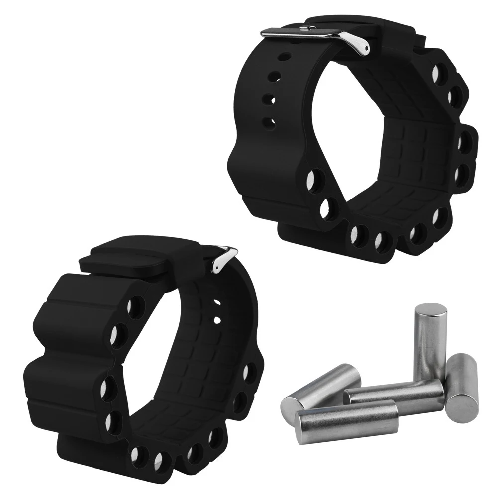 

Yoga Weight Exercise Jogging Silicone Wrist Band Fashion Durable Sport Strap Arm Bracelet Unisex Fitness Equipment Weightlifting