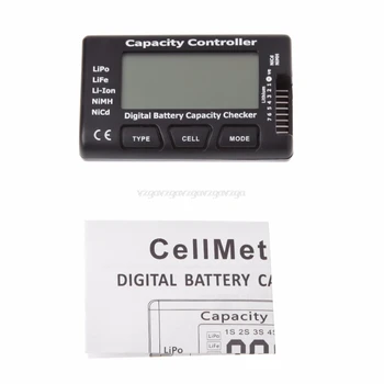 

Digital Battery Capacity Checker RC CellMeter 7 For LiPo LiFe Li-ion NiMH Nicd #H028#