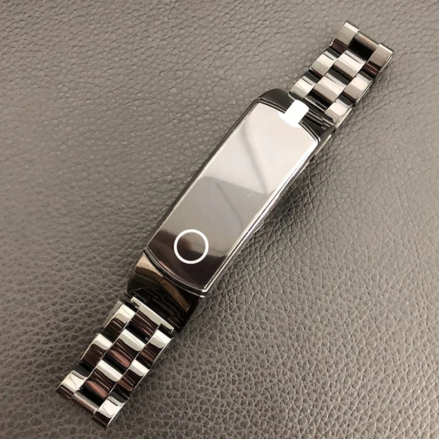 Металлический ремешок для часов Honor Band 4 браслет из нержавеющей стали Huawei 4/5 смарт