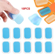 Drpship 10 шт. Высокая адгезия нераздражающий гидрогель коврик гелевые наклейки упражнения патч Замена для брюшного тренажер устройство