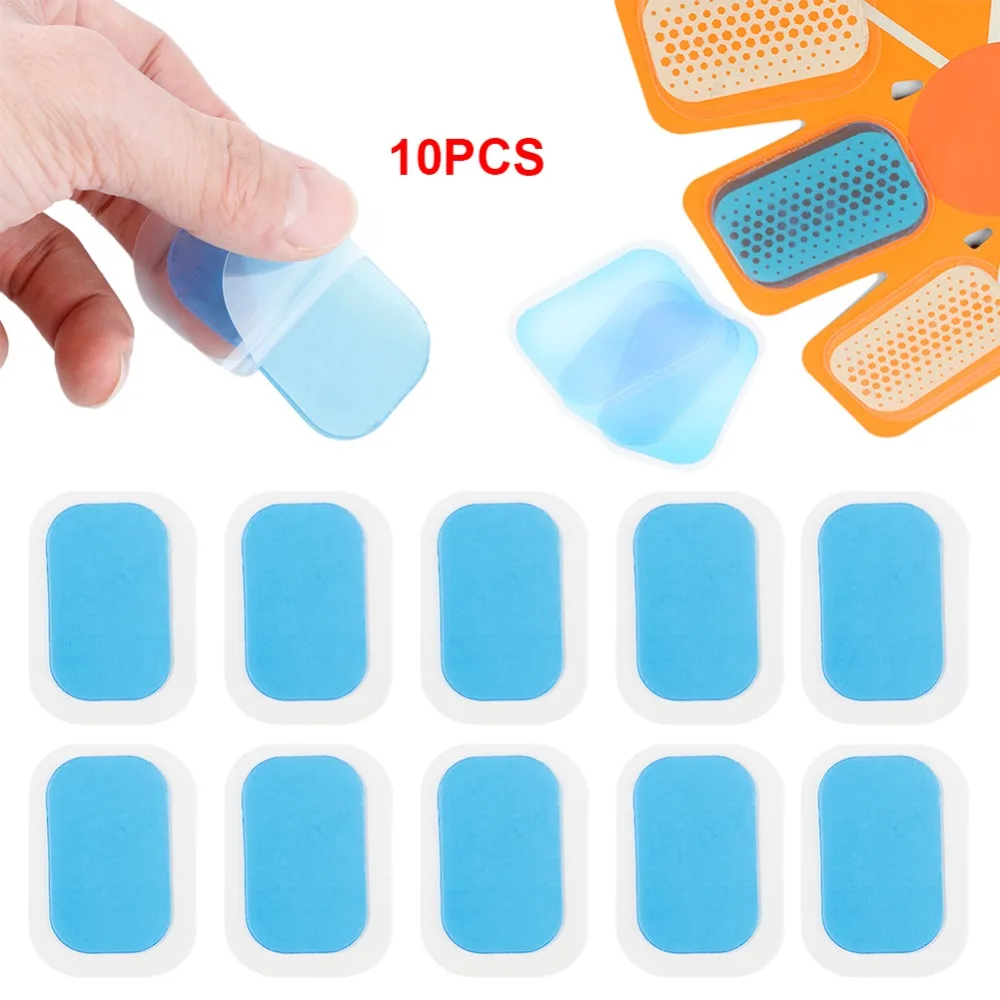 

Drpship 10pcs High Adhesion Inirritative Hydrogel Mat Pad Gel Stickers Exercise Patch Replacement for Abdominal Trainer Device