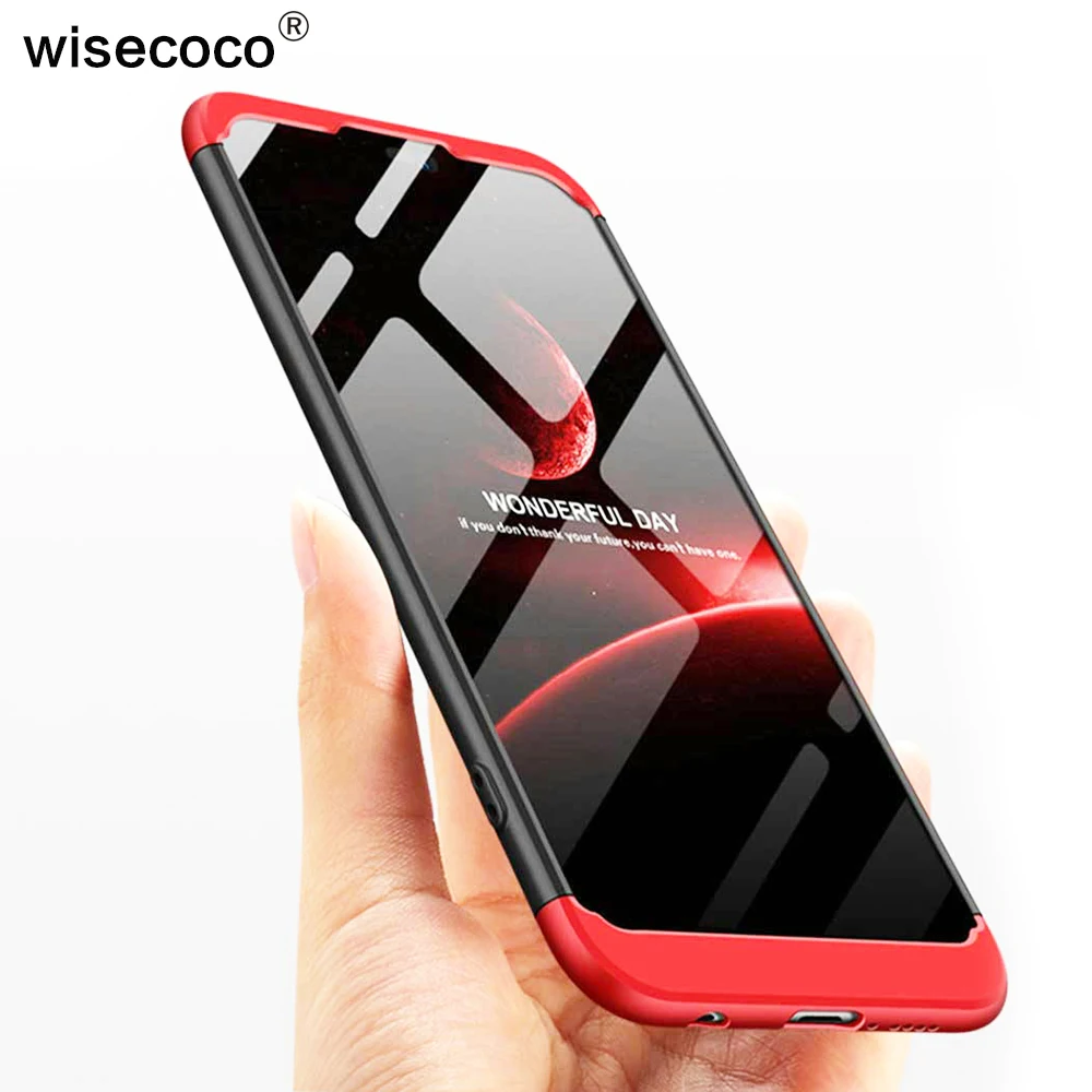 

360 Degrees Full Protector Cases For Huawei P20 Lite Nova 3E Thin Slim Phone Case Hard PC Back Cover for huwei p 20 lite p20lite
