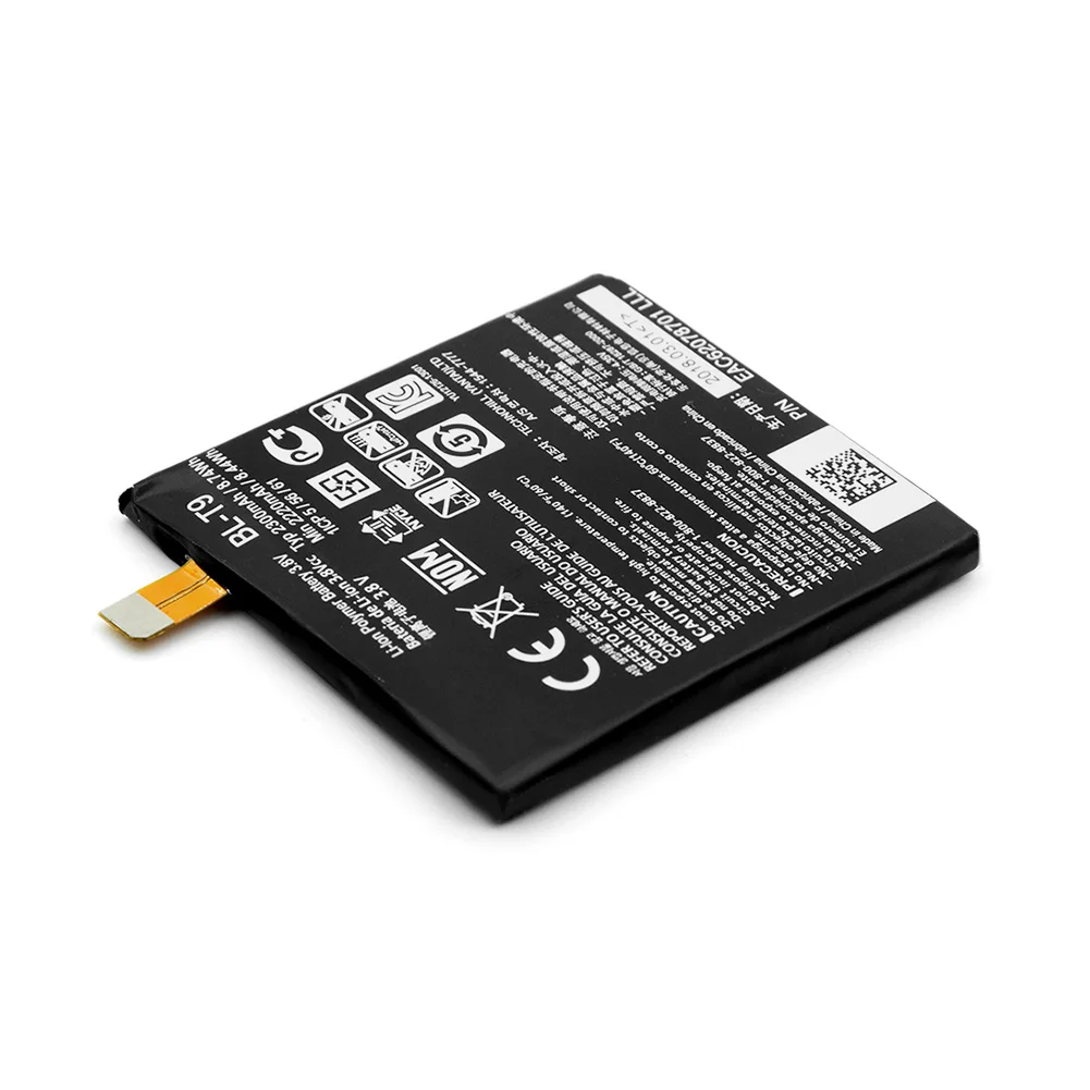 YCDC BL-T9 3,8 V 2220mAh BLT9 BL T9 Nexus 5 D821 D820 литиевая аккумуляторная батарея для LG Optimus G Pro E980 Google