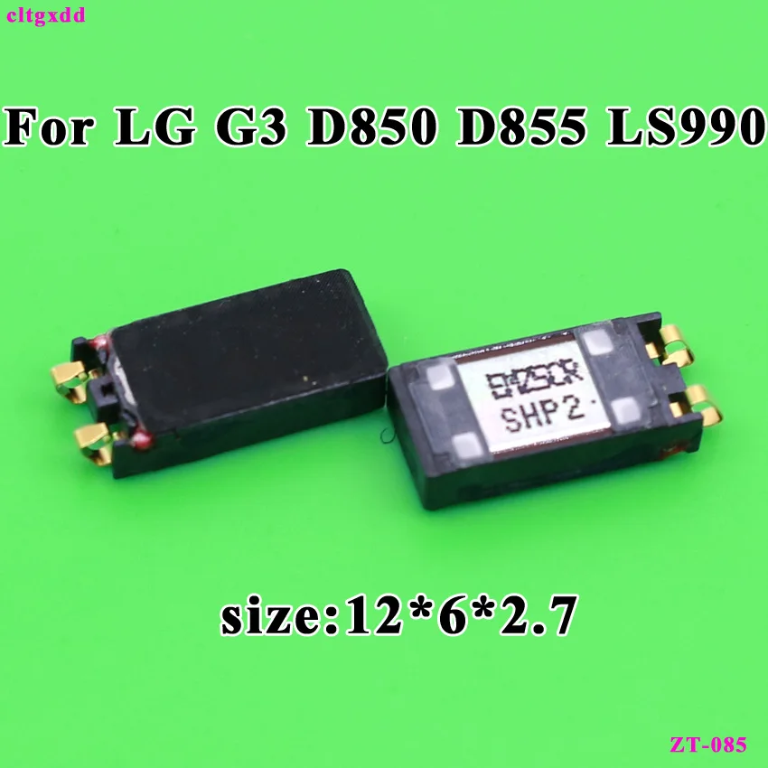 

cltgxdd 2pcs Ear Piece Earpiece Speaker Connector For Lg g3 D850 D855 LS990 Beat D722 D725 D724 G3 mini exus 5X H790 H791 H798